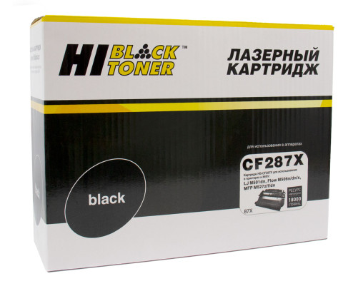 Картридж Hi-Black (HB-CF287X) для HP LJ M501dn/M506dn/M506x/M527dn/M527f/M527c, (18000 стр.) Картридж Hi-Black (HB-CF287X) для HP LJ M501dn/M506dn/M506x/M527dn/M527f/M527c, (18000 стр.)