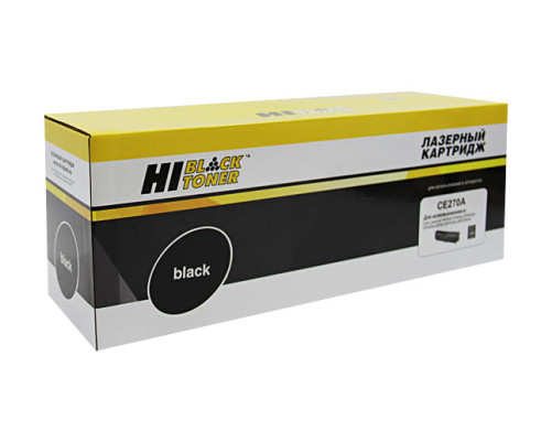 Картридж Hi-Black (HB-CE270A) для HP CLJ CP5520/5525/Enterprise M750, Восстанов, черный (13500 стр.) Картридж Hi-Black (HB-CE270A) для HP CLJ CP5520/5525/Enterprise M750, Восстанов, черный (13500 стр.)