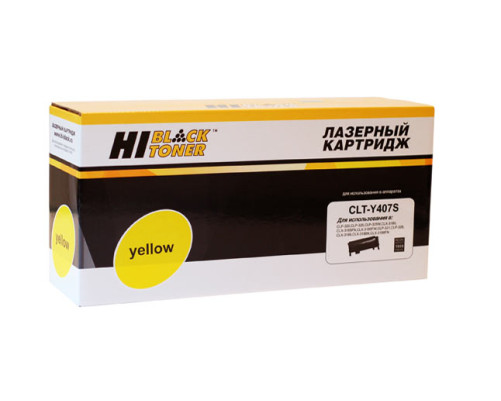 Тонер-картридж Hi-Black (HB-CLT-Y407S) для Samsung CLP-320/320n/325/CLX-3185, желтый (1000 стр.) Тонер-картридж Hi-Black (HB-CLT-Y407S) для Samsung CLP-320/320n/325/CLX-3185, желтый (1000 стр.)