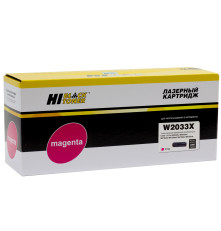 Картридж Hi-Black (HB-W2033X) для HP Color LaserJet Pro M454dn/M479dw, №415X, пурпурный (6000 стр.)