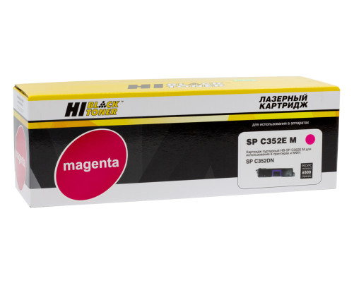 Тонер-картридж Hi-Black (HB-SPC352E M) для Ricoh Aficio SP C352DN, пурпурный (6500 стр.) Тонер-картридж Hi-Black (HB-SPC352E M) для Ricoh Aficio SP C352DN, пурпурный (6500 стр.)