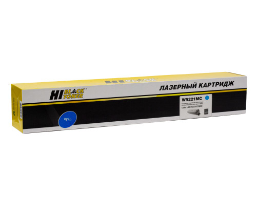 Тонер-картридж Hi-Black (HB-W9221MC) для HP CLJ E78223/E78228, голубой (20000 стр.)