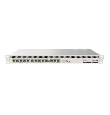 Маршрутизатор MikroTik RouterBOARD 1100AHx4 Dude Edition with Annapurna Alpine AL21400 Cortex A15 CPU (4-cores, 1.4GHz per core), 1GB RAM, 13xGbit LAN, 60GB M.2 drive, RouterOS L6, 1U rackmount case, Dual PSU