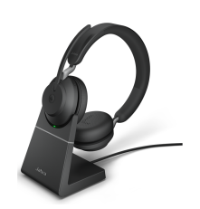 Гарнитура беспроводная Jabra Evolve2 65, Link380a MS Stereo Stand Black