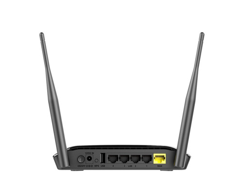 Маршрутизатор D-Link DIR-620S/RU/B1A, 100Base-TX WAN, 4x100Base-TX LAN, 2x5dBi external antennas, USB port, 3G/LTE support