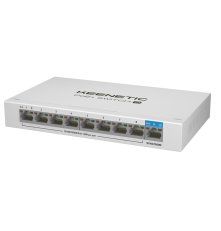 коммутатор Keenetic PoE+ Switch 9 (KN-4710), (L2) 9x1Гбит/с 8PoE+ 120W Коммутатор неуправляемый