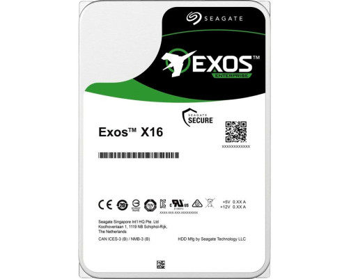 Жесткий диск 10TB Seagate Exos X16 ST10000NM001G