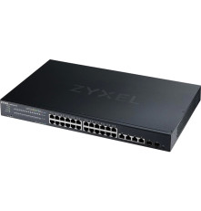 Коммутатор ZyXEL XMG-108HP, 8xRJ-45: 1/2.5G PoE++, 1xSFP+, настольный, бесшумный, бюджет PoE 100 Вт