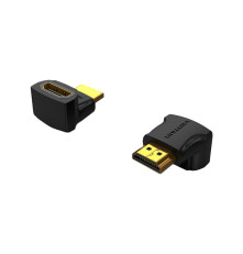 Адаптер-переходник Vention HDMI v2.0 19M/19F угол 270