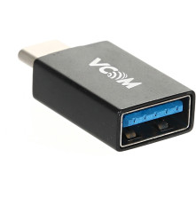 Переходник OTG USB 3.1 Type-C --> USB 3.0 Af (мет. корпус) VCOM <CA431M>