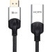 Адаптер DisplayPort(M) ---> HDMI(F) 0.15m 8K@60Hz VCOM <CG6218M-0.15>