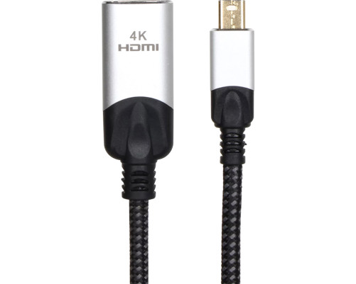 Адаптер miniDisplayPort(M) ---> HDMI(F) 0.15m 4K@60Hz VCOM <CG616M-0.15>