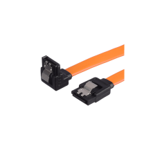 Кабель GoPower SATA (m)-SATA (m) 0.5м силикон ver.3.0 оранжевый в пакете (1/250)