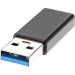 Адаптер USB3.0 TypeC (F) --->USB3.0 (M)  <CA436M>