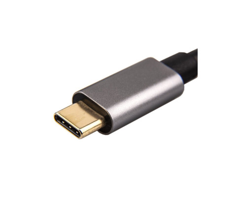 Aдаптер USB 3.1 Type-Cm -->HDMI A(f) 4K@60Hz, Aluminum Shell, VCOM<CU423T>