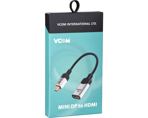 Адаптер miniDisplayPort(M) ---> HDMI(F) 0.15m 4K@60Hz VCOM <CG616M-0.15>