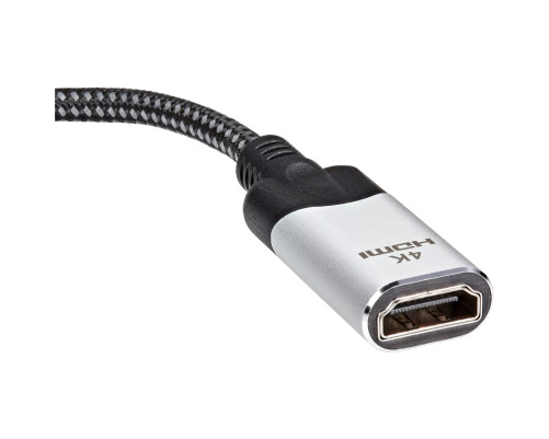 Адаптер miniDisplayPort(M) ---> HDMI(F) 0.15m 4K@60Hz VCOM <CG616M-0.15>