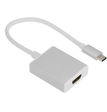 Переходник USB TypeC > HDMI 19F серия Greenline, GCR-UTC2HD