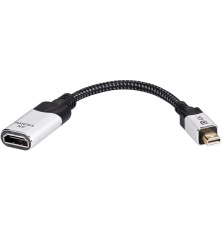 Адаптер miniDisplayPort(M) ---> HDMI(F) 0.15m 4K@60Hz VCOM <CG616M-0.15>