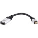 Адаптер miniDisplayPort(M) ---> HDMI(F) 0.15m 4K@60Hz VCOM <CG616M-0.15>