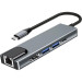 Адаптер USB 3.1 Type-Cm ->HDMI A(m) 4K@30Hz, RJ45, 2XUSB3.0, PD, iOpen <ACU435M>