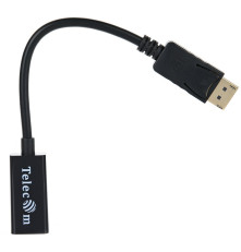 Кабель-переходник/ Кабель-переходник DP --> HDMI-F 0.2m , Telecom (TA553)