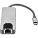 Адаптер USB 3.1 Type-Cm ->HDMI A(m) 4K@30Hz, RJ45, 2XUSB3.0, PD, iOpen <ACU435M>