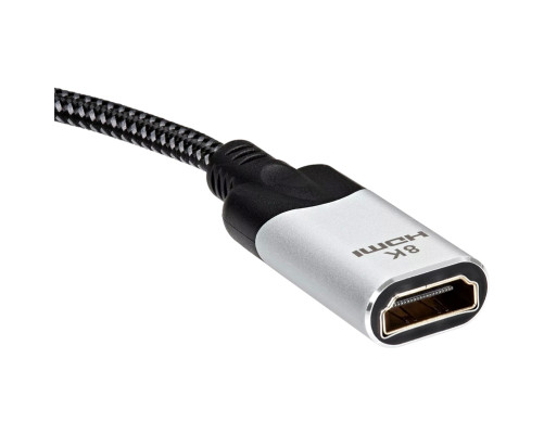 Адаптер DisplayPort(M) ---> HDMI(F) 0.15m 8K@60Hz VCOM <CG6218M-0.15>