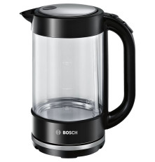 Чайник Bosch	TWK70B03, 1.7 л, 2400 Вт, стекло, черный