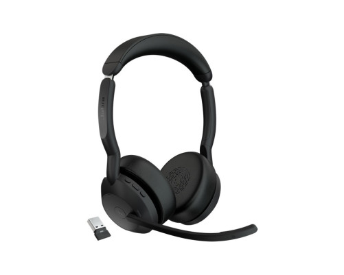 Гарнитура беспроводная Jabra Evolve2 55, Link380a MS Stereo