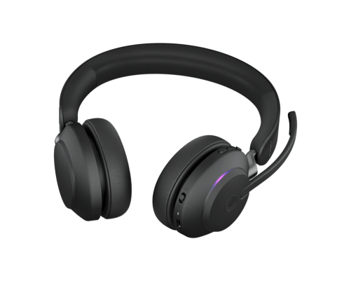 компьютерная гарнитура Jabra Evolve2 65, Link380c MS Stereo Black