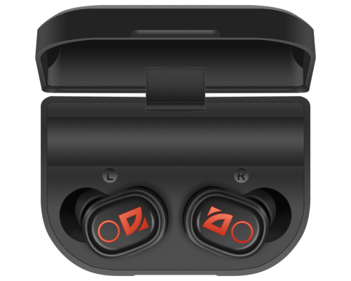 Гарнитура беспроводная Defender Twins 639 черный,TWS, PB, Bluetooth