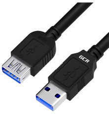 Кабель-удлинитель 3.0m USB 3.0, AM/AF, черный, GCR-52702