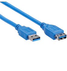 Кабель-удлинитель USB3.0 Am-Af 1m iOpen (Aopen/Qust) (ACU302-1M)