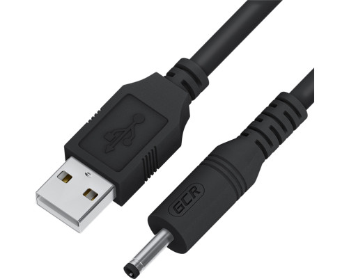 Кабель питания 1.0m USB AM / DC Jack 3.5mm, черный