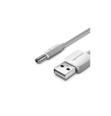 Кабель Vention USB AM/DC-jack 3.5мм M - 1м Белый