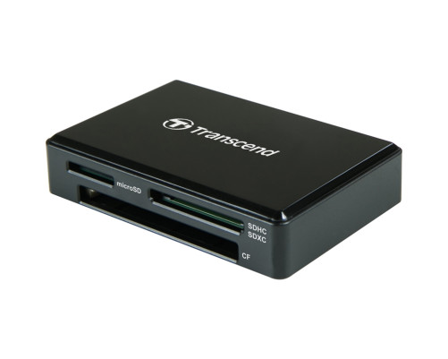 Картридер Transcend TS-RDC8K2, Black, All-in-One, USB 3.1 Gen 1