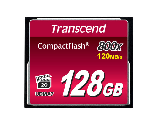 Карта памяти CF Transcend 128GB 800x