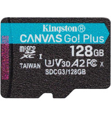 Карта памяти Kingston 128GB microSDXC Canvas Go Plus 170R A2 U3 V30 Card W/O ADP