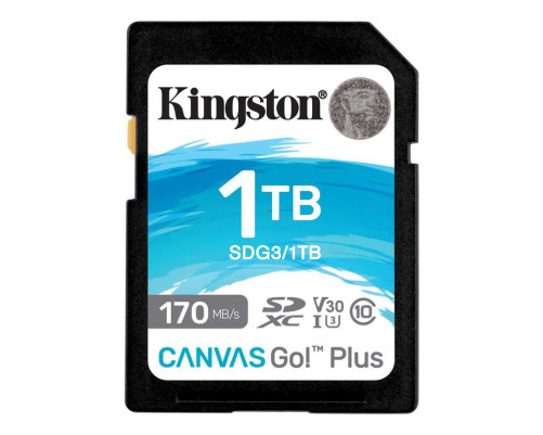 Карта памяти Kingston 1TB SDXC Canvas Go Plus 170R C10 UHS-I U3 V30