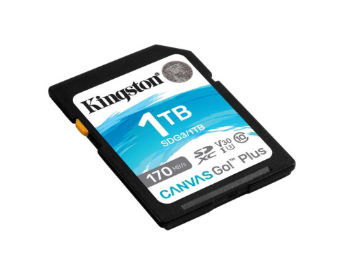 Карта памяти Kingston 1TB SDXC Canvas Go Plus 170R C10 UHS-I U3 V30