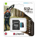 Карта памяти Kingston 512GB microSDXC Canvas Go Plus 170R A2 U3 V30 Card + ADP