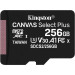 Карта памяти Kingston 256GB microSDXC Canvas Select Plus 100R A1 C10 Single Pack w/o Adapter