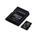 Карта памяти Kingston 256GB microSDXC Canvas Select Plus 100R A1 C10 Card + Adapter