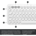 Клавиатура беспроводная Logitech K380 OFF-WHITE Bluetooth RTL, Multi-Device