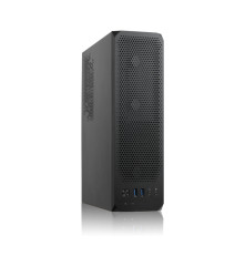 Корпус 230 Вт Foxline FL-1004-TFX230B-85 mATX, black, w/PSU TFX 230W 85+ bronze, w/2xUSB3.0, HDA, w/pwr cord, w/8cm FAN