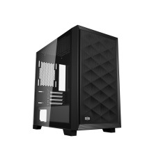 Корпус PCCOOLER C3D310 BK, Mesh Mid Tower, Black, TG, 0.6 SPCC, no fans mATX, mITX 165/350/200mm 3x2.5", 2x3.5", 4xPCI 2xUSB-A 3.0 406x220x410mm