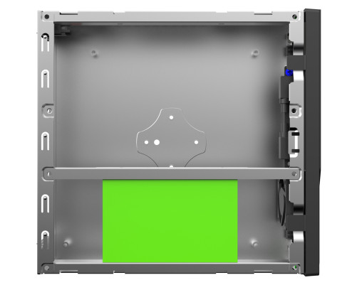 Корпус 120 Вт Foxline mITX, DC-converter, 2xUSB3.0, 1x40mmFan, Black, VESA, powercord, внешний блок питания