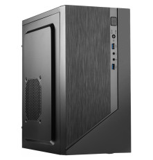 Корпус 450 Вт Forza mATX, 450W, 2xUSB3.0, Black, w/o FAN, 12 cm fan PSU, power cord