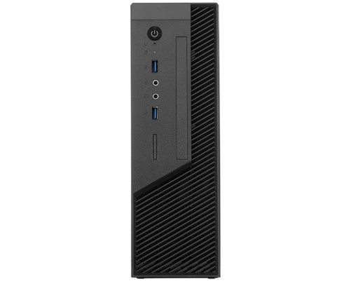 Корпус 250 Вт Foxline mITX 250W TFX, 2xUSB3.0, Black/Black Trim, powercord